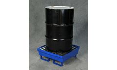 Eagle - Model EM-1611ST - One Drum Steel Spill Containment Pallet