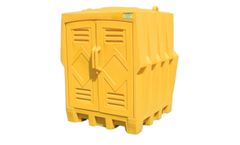 Eagle - Model EM-1649 - Outdoor Storage Building Poly 4 Drum