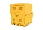 Eagle - Model 1649 - Outdoor Storage Building Poly 4 Drum