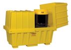 Eagle - Model EM-1626 - 2 Drum Low Profile Workstation with Cover