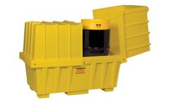 Eagle - Model EM-1626 - 2 Drum Low Profile Workstation with Cover