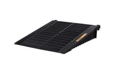 Justrite - Model 28679 - Pallet Ramp Drum Shed - Black