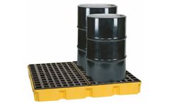 Eagle - Model 1635D - Spill Platform - Modular - 4 Drum - With Drain