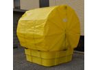 Eagle - Model EM-1683STC - IBC Containment Unit with Soft Top Cover & Poly Platform
