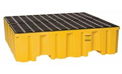Eagle - Model 1640ND - Spill Containment Pallet - 4 Drum - No Drain