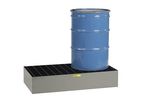 Little Giant - Model SSB-5125-66 - 2 Drum Low Profile Steel Spill Pallet