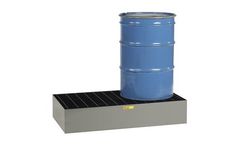 Little Giant - Model SSB-5125-66 - 2 Drum Low Profile Steel Spill Pallet