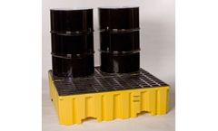 Eagle - Model 1640 - Spill Containment Pallet - 4 Drum