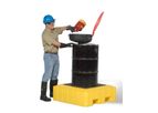 UltraTech - Model 9606 - Spill Pallet P1 Plus - 1 Drum - No Drain