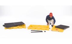 UltraTech - Model UT-2333 - Ultra-Inline Spill Containment Deck - 5 Drum