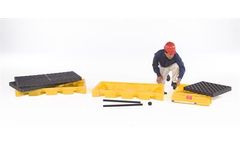 UltraTech - Model 2333 - Ultra-Inline Spill Containment Deck - 5 Drum