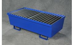 Eagle - Model 1620ST - Two Drum Steel Spill Containment Pallet