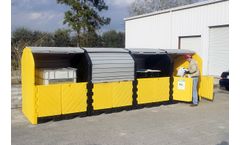 UltraTech Ultra - Model UT-9654 - Hardtop P16 Plus Spill Pallet - 16 Drum - No Drain