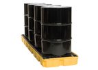 Eagle - Model 1647 - Spill Containment Pallet - Inline - 4 Drum