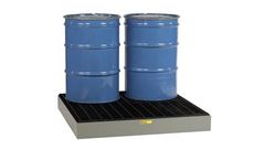 Little Giant - Model SSB-5151 - 4 Drum Low Profile Steel Spill Pallet