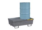 Justrite - Model 28611 - Spill Pallet - 2 Drum Galvanized Steel