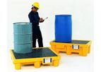 UltraTech - Model UT-1011 - Spill Pallet P2 - 2 Drum With Drain