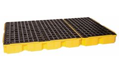 Eagle - Model 1686D - Spill Platform - Low Profile - 6 Drum - With Drain