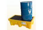 UltraTech - Model UT-1010 - Ultra-Spill Pallet P2 - 2 Drum No Drain