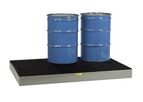 Little Giant - Model SSB-5176 - 6 Drum Low Profile Steel Spill Pallet