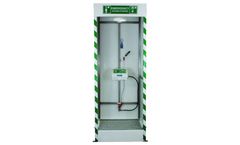 Hughes - Model JR-SD32K45G - Emergency Safety Shower with Eye/Face Wash