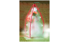 Hughes - Model JR-PORTA300-16E - Portable Decontamination Shower - 16 Nozzle