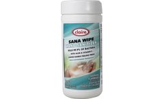 Sansa-Wipes Hand Sanitizing Wipes - 70 Wipes - 6 Canisters/Case