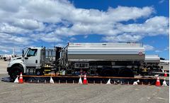 Interstate Products - Portable Spill Containment Berms for Aircraft Mobile Refueler