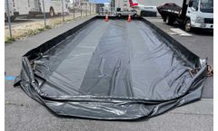 Interstate - Model IPI-DT1454-12-DT - 12` x 20` x 12 Inch Drive Thru Spill Containment Berm