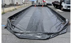 Interstate - Model IPI-DT1454-12-DT - 14` x 54` x 12 Inch Drive Thru Spill Containment Berm