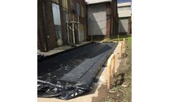 Interstate - Model IPI-DT1220-18-DT - 12` x 20` x 18 Inch Drive Thru Spill Containment Berm