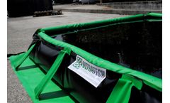 Ultratech - Model UT-8710 - 12` x 12` x 12 Inch Ultra-Containment Rapid Rise Spill Berm