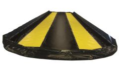 Interstate - Model HPC-DSIV-12261X30 - Aluminum Angle Drive Through Berm - 12` x 26` x 12 Inch