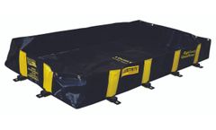 Justrite QuickBerm - Model JR-28514 - 4' x 8' x 12 Inch Rigid Lock