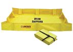 Justrite - Model JR-28556 - Quick Berm Lite - 4` x 4` x 8 Inch