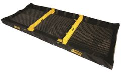Justrite Decon QuickBerm - Model JR-28572 - 6`W X 16`L X 8 Inch H -3-Zone Portable Multi-Zone Decontamination Berm