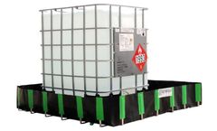 Ultratech - Model UT-8250 - Ultra Economy Spill Containment L-Bracket Berm - 4` x 6` x 12 Inch