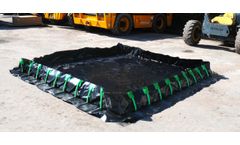 Ultratech - Model UT-8210 - Ultra-Containment Stake Wall Spill Berm - 10` x 10` x 12 Inch