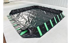 Ultratech - Model UT-8609 - Ultratech Compact Spill Containment Berm - 4` x 6` x 12 Inch