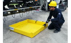 Ultratech - Model UT-8852 - 4 x 4 Inch - 18 oz. PVC - Ultra-Mini Foam Wall Berm