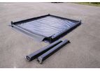 Interstate - Model IPI-FW44-2-XR - 4' x 4' x 2 Inch - Foam Wall Spill Containment Berm