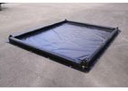Interstate - Model IPI-FW44-4-XR - 4` x 4` x 4 Inch - Foam Wall Spill Containment Berm