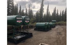 Interstate - Model IPI-LB1020-18-XR - 10` x 20` x 18 Inch Spill Containment L-Bracket Berm