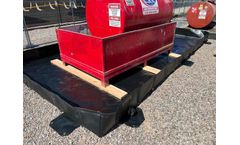 Interstate - Model IPI-LB1020-12-XR - 10` x 20` x 12 Inch Spill Containment L-Bracket Berm