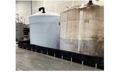 Interstate - Model IPI-LB840-12-XR - 8` x 40` x 12 Inch Spill Containment L-Bracket Berm