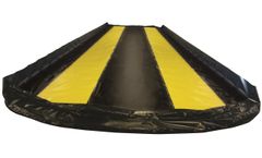 Interstate - Model HPC-DSIV-12361X30 - Aluminum Angle Drive Through Berm - 12` x 36` x 12 Inch