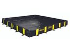 Justrite QuickBerm - Model JR-28522 - 12` x 12` x 12 Inch Rigid Lock
