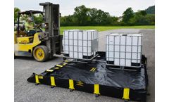 Justrite QuickBerm - Model JR-28519 - 10` x 10` x 12 Inch - Rigid Lock