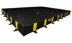 Justrite QuickBerm - Model JR-28528 - 16` x 16` x 12 Inch - Rigid Lock