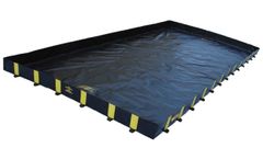 Justrite QuickBerm - Model JR-28527 - 12` x 50` x 12 Inch Rigid Lock